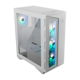 Gabinete Msi Mpg Gungnir 110r White Rgb Mid Tower Atx 4 Fan Switch Led